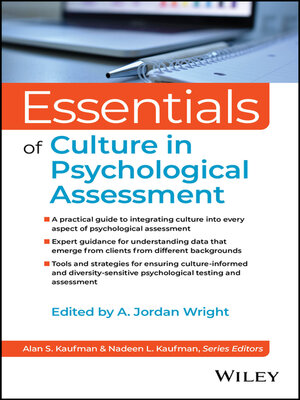 cover image of Essentials of Culture in Psychological Assessment